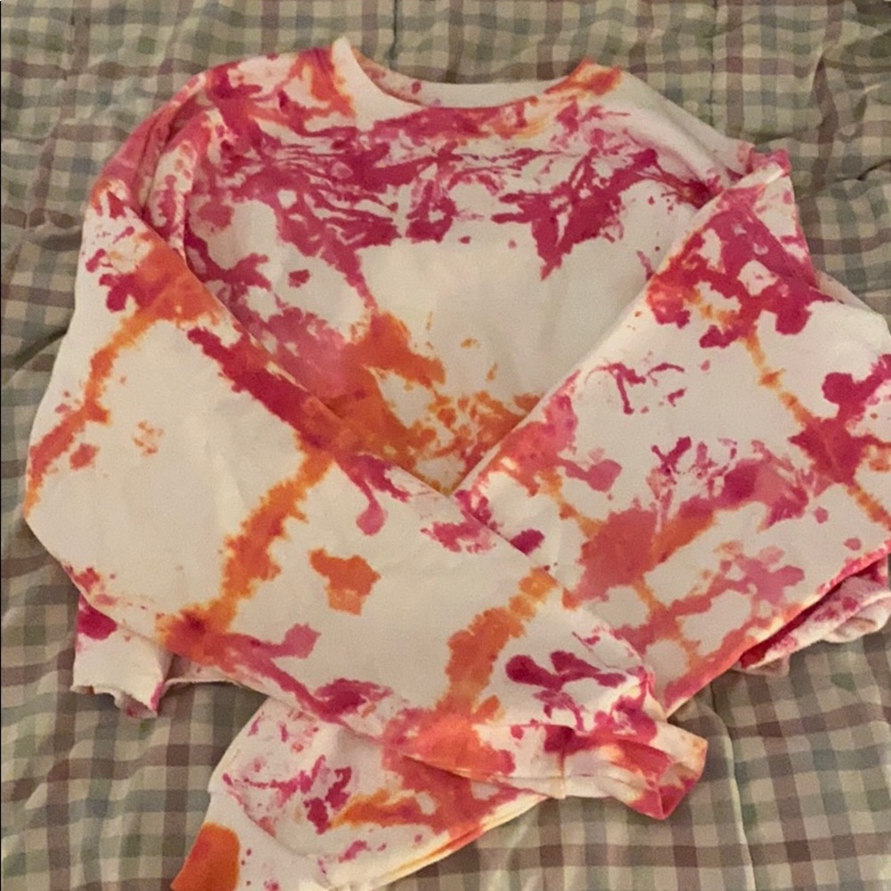 Hand Tye Dyed Sweatshirt